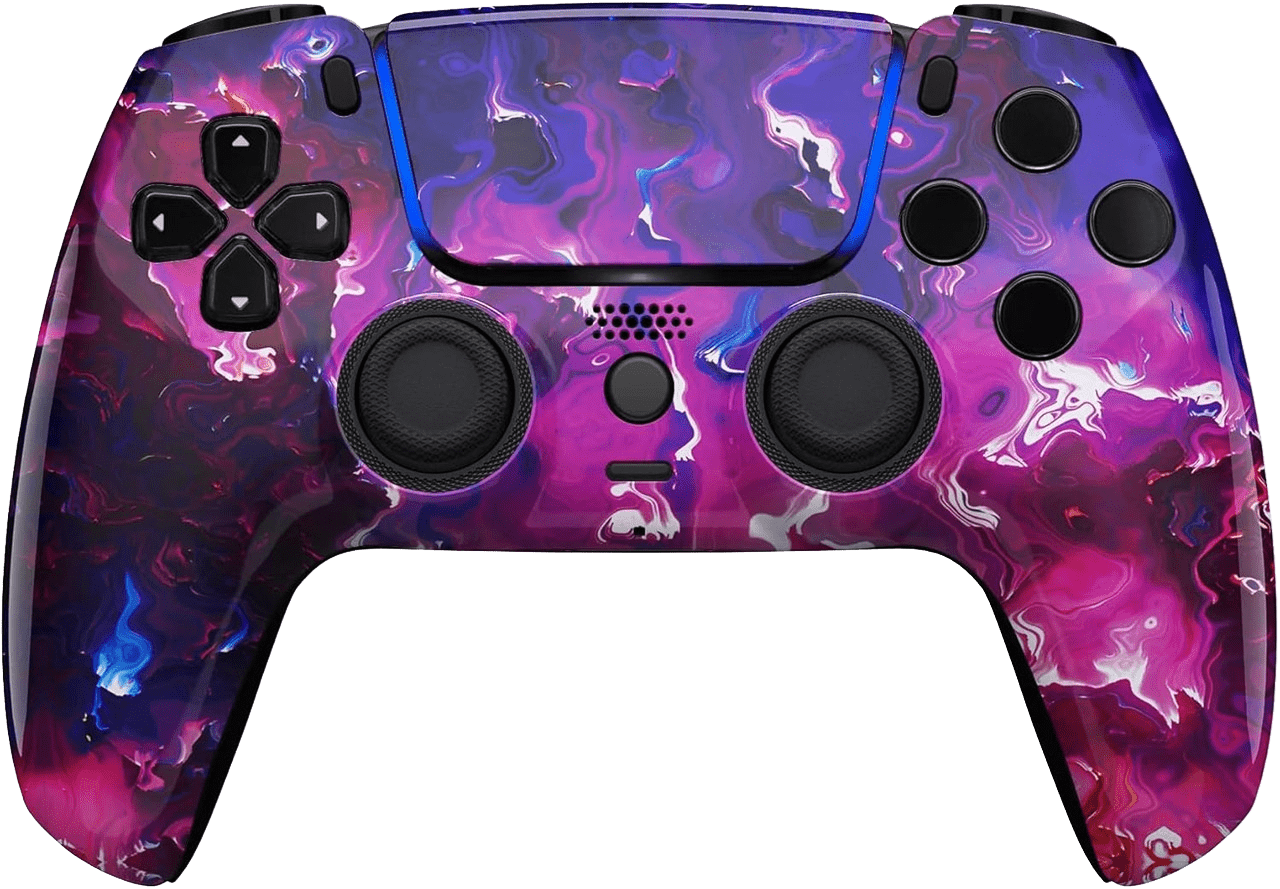 Purple Magma Custom Controller For PS5
