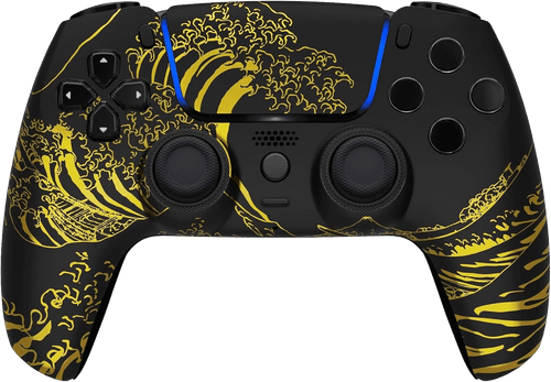 Golden Waves PS5 Controller | PS5