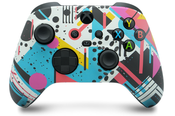Retro Abstract Custom Xbox Series X|S Controller 