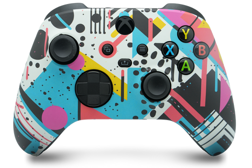 Retro Abstract Custom Xbox Series X|S Controller 
