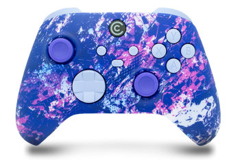 Purple Chaos & Light Violet Inserts Custom Xbox Series X|S Controller 
