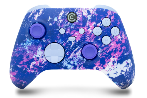 Purple Chaos & Light Violet Inserts Custom Xbox Series X|S Controller 