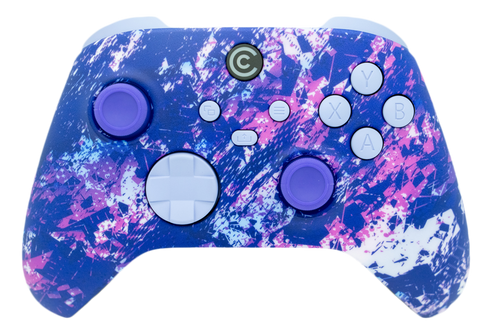 Purple Chaos & Light Violet Inserts Xbox Series X/S Controller | Xbox Series X/S