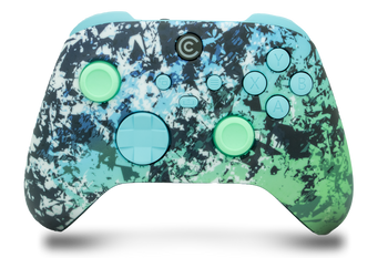 Polar Pixel & Baby Blue Inserts Custom Xbox Series X|S Controller 