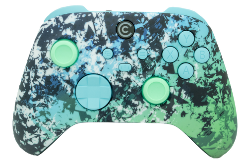 Polar Pixel & Baby Blue Inserts Xbox Series X/S Controller | Xbox Series X/S