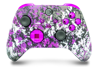 Shadow Bloom & Purple Chrome Inserts Custom Xbox Series X|S Controller 