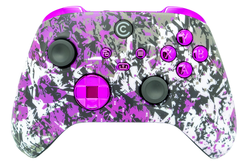 Shadow Bloom & Purple Chrome Inserts Xbox Series X/S Controller | Xbox Series X/S