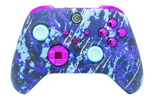 Midnight Surge & Purple Chrome Inserts Xbox Series X/S Controller | Xbox Series X/S