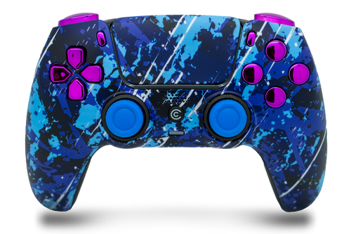 Midnight Surge & Purple Chrome Inserts PS5 Controller | PS5