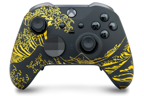 Golden Waves Xbox One Elite Series 2 Controller | Elite Series 2