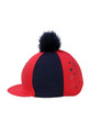 Hy Equestrian DynaMizs Ecliptic Hat Cover - Red/Navy