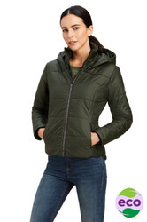 Ariat Ladies Harmony Insulated Jacket - Forest Mist - Front