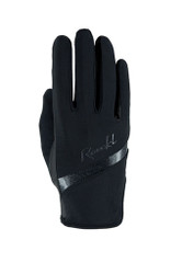Roeckl Ladies Lorraine Gloves in Black-Front