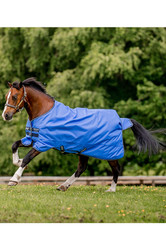 Horseware Amigo Hero Ripstop Turnout Blanket 0g - Blue/Navy/Grey - Lifestyle