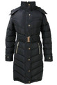 Coldstream Ladies Branxton Long Quilted Coat in Black - Front