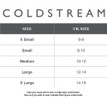 Coldstream Womens Coat Size Guide