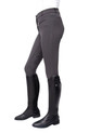 Coldstream Ladies Kilham Full Seat Competition Breeches in Charcoal Grey - Side