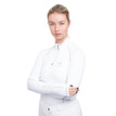 Coldstream Ladies Lennel Base Layer in White / Light Gray - Front/Side
