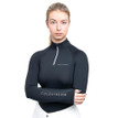 Coldstream Ladies Lennel Base Layer in Black - Front