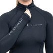 Coldstream Ladies Lennel Base Layer in Black - Front Detail