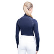 Coldstream Ladies Lennel Base Layer in Navy/Gray - Back