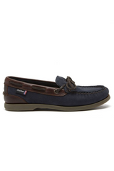 Chatham Ladies Olivia G2 Shoes in Navy/Seahorse - Side