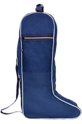 Hy Equestrian Boot Bag in Navy - Side