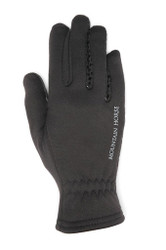 Mountain Horse Junior Comfy Gloves in Black-Front