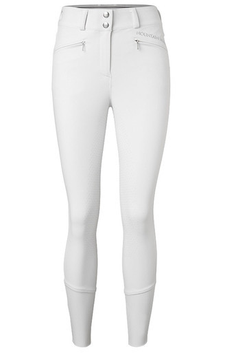 Mountain Horse Ladies Diana Full Seat Breeches in White - Front