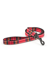 Ancol Patterned Collection Tartan Lead - Red Tartan