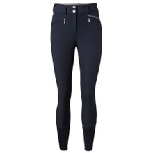 Mountain Horse Ladies Diana Full Seat Silicone Grip Breeches in Navy- Front