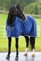 Horseware Rambo Cosy Fleece - Navy/Beige/Baby Blue