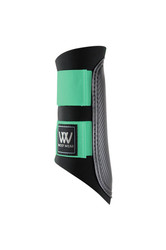 Woof Wear Club Brushing Boot - Black/Mint