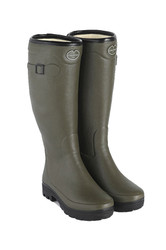Le Chameau Ladies Country Fourree Boots - Vert Chameau