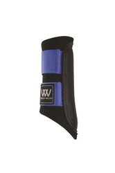 Woof Wear Club Brushing Boot	- Black/Electric Blue