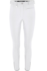 Pikeur Ladies Lugana McCrown Full Patch Breeches - White - Front