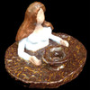 Close up of mother candlestick
