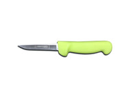 Dexter Russell Limelite Sani-Safe 3 3/4" Poultry Knife Hollow Ground 3323 C153-3/4HG