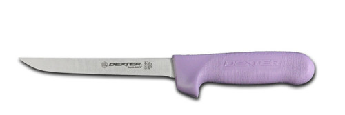 Dexter Russell Sani-Safe 6" Narrow Boning Knife Purple Handle 1563P S136NP-PCP