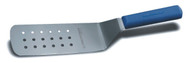 Dexter Russell Sani-Safe 8" X 3" Perforated Turner Blue Handle 19703C Ps286-8C-Pcp