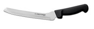 Dexter Russell Basics 8" Scalloped Offset Sandwich Knife Black Handle 31606B P94807B