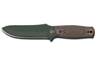 Dexter Russell Green River Carry Knife Straight Foliage Green Blade Brown Handle 45017 40903Hb-1-Fb