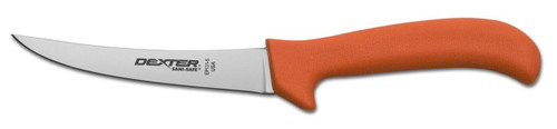 Dexter Russell Sani-Safe 5" Curved Semi-Flex Boning Knife Orange Handle 11283 Ep131-5