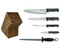 Dexter Russell Cutlery Basics Essential Knife Block Set - Black VB4052