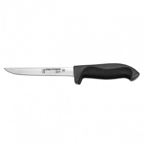 Dexter Russell 360 Series 6” narrow flexible boning knife black handle 36002 S360-6F-PCP