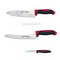 Dexter Russell 3 Piece 360 Series Starter Knife Set Red Handle 