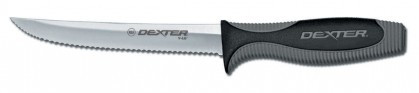 Dexter Russell V-Lo 6" Scalloped Utility Knife 29373 V156SC Dexter Russell V-Lo 6" Scalloped Utility Knife 29373 V156SC