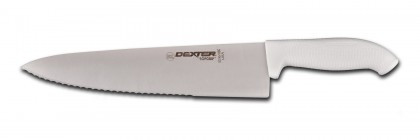 Dexter Russell SofGrip 10" Scalloped Cook's Knife 24183 SG145-10SC