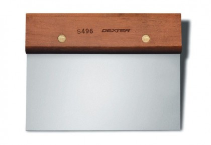 Dexter Russell Traditional 6"x 3" Dough Cutter/Scraper 19790 S496