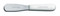 Dexter Russell Sani-Safe 4 1/4" Cream Cheese Spreader 17403 S284-4 1/4